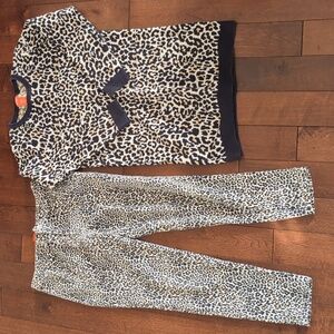Girls Sz 14 Printed Top and pant combo